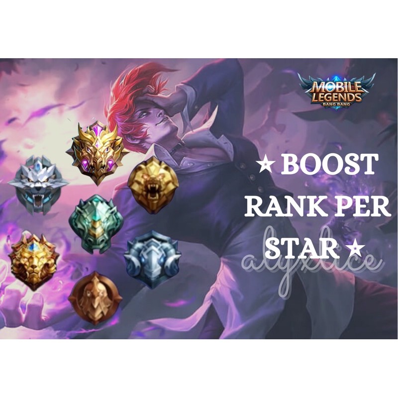 Boost Rank Joki ML Mobile Legends MURAH! | Shopee Malaysia