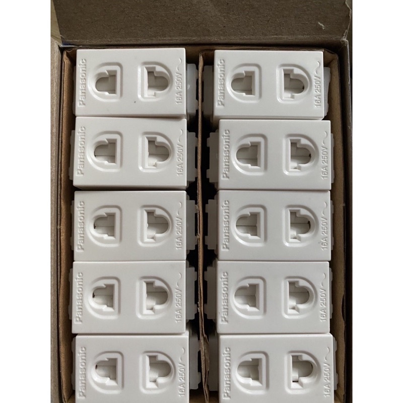 Panasonic 1081-7SW socket (wide - big hole) | Shopee Malaysia