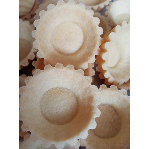 SHELL TART CRISPY SAIZ 5CM (PLAIN)📌📌KULIT TAT 5CM📌📌 | Shopee Malaysia