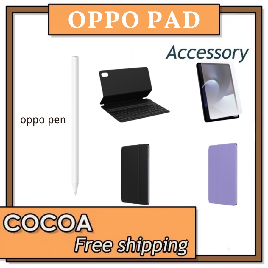 Insider shows what the OPPO Pad 2 tablet will look like with stylus and  branded keyboard case