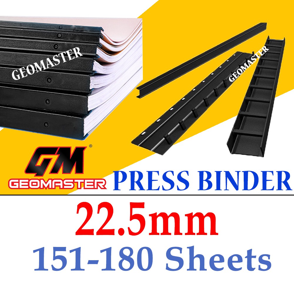 All Size ( Pcs) Press Binder / Binding Strip / Lock Binder / Press