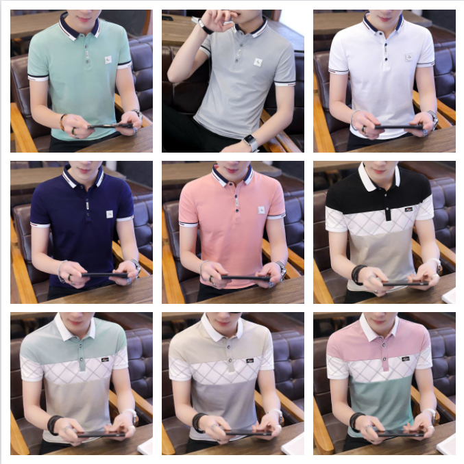 Pure cotton polo t shirts sale