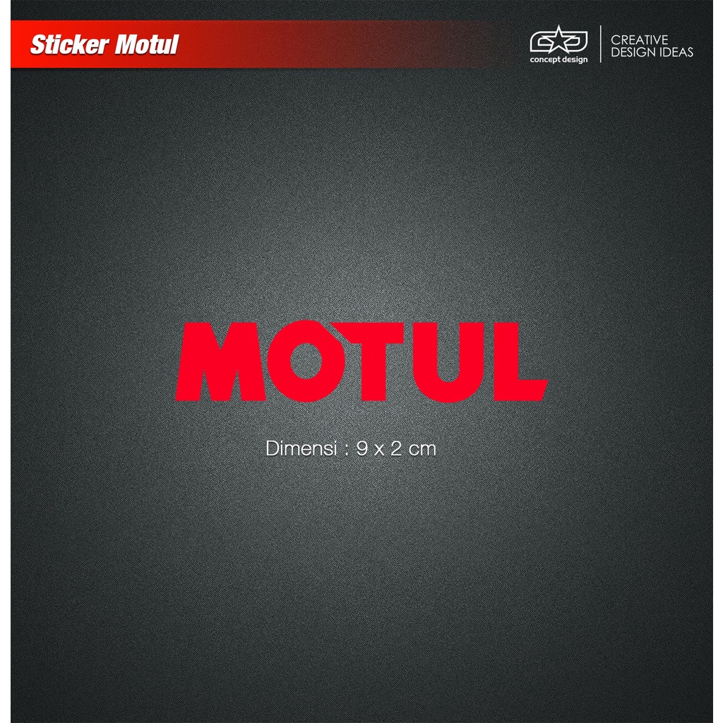 Motul Cutting Sticker Motor | Shopee Malaysia