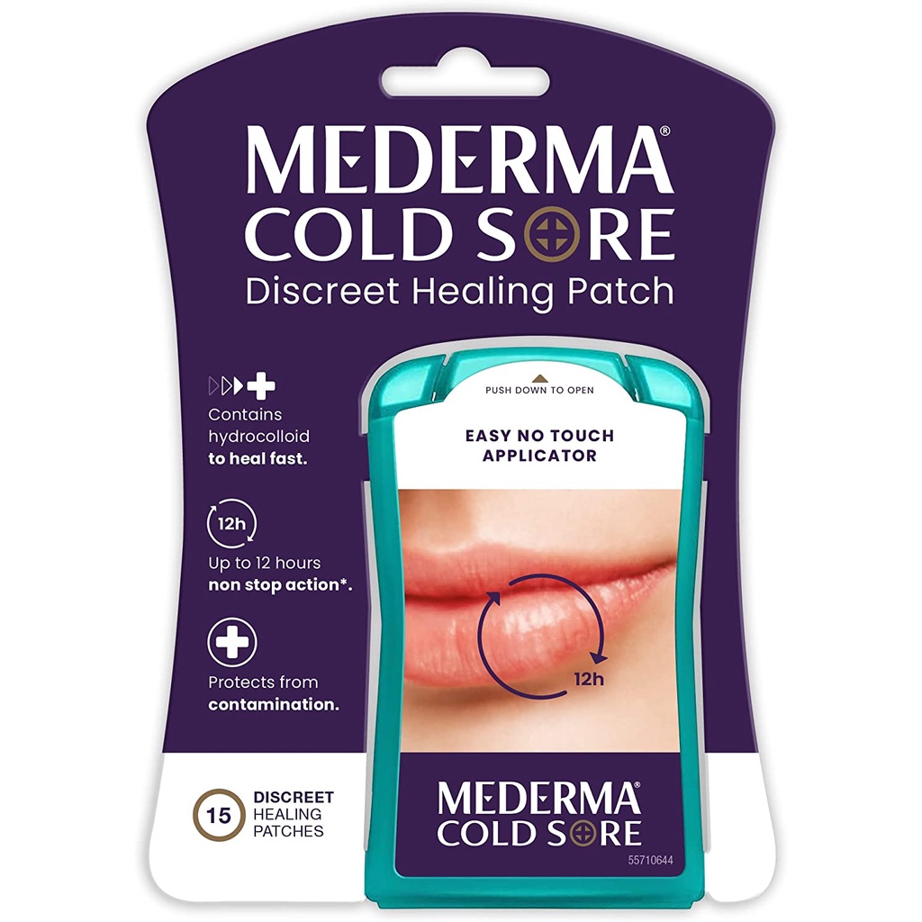 [ iiMONO ] Mederma Cold Sore Discreet Healing Patch - A Patch That ...