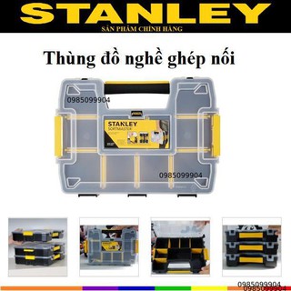 Stanley SoftMaster Small Parts Light Organizer Tools Storage 12