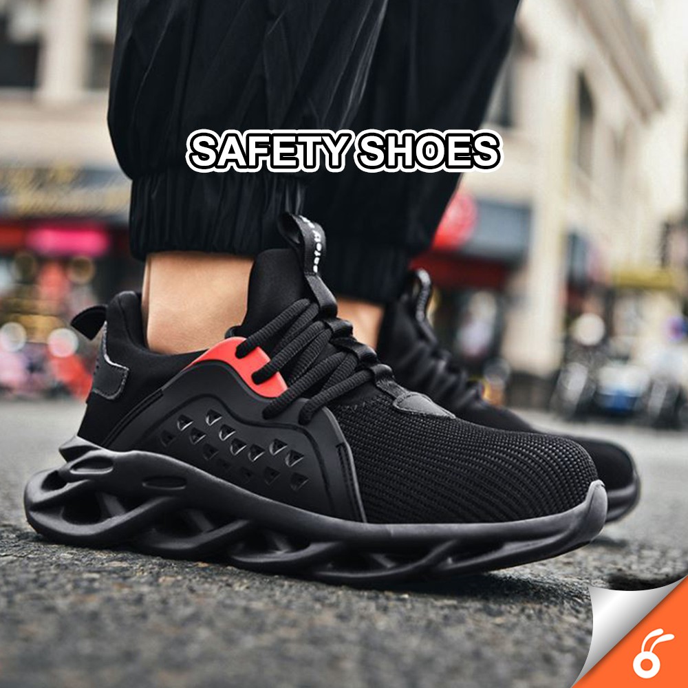 1198 AUGUSTINE Men Outdoor Steel Toe Cap Military Safety Shoes Safetly ...