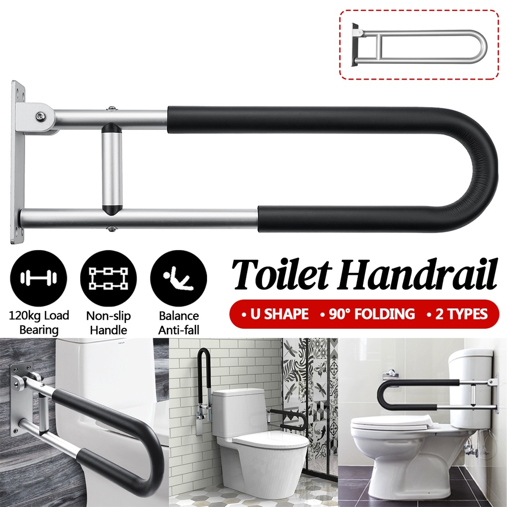 Handicap Grab Bars Rails Bathroom Safety Bar Hand Support Mounted Bath