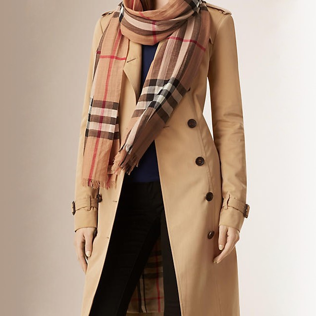 Camel sales burberry scarf