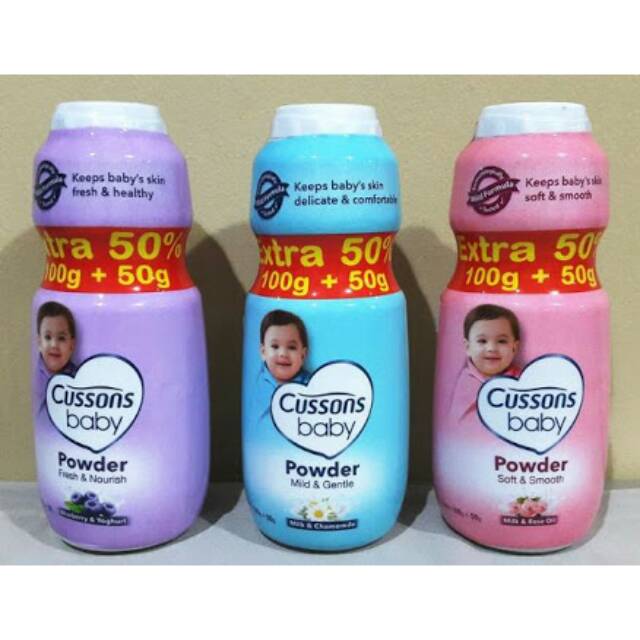 Cussons Baby Powder 300gr (200gr+100gr) | Shopee Malaysia
