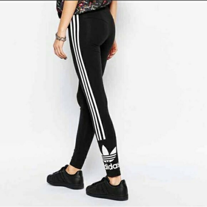 Ready stock Adidas Legging Black Women's Pants FREE size