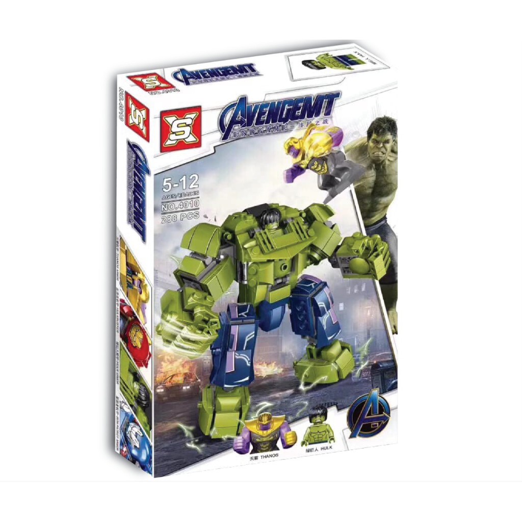 Lego sets best sale with hulk