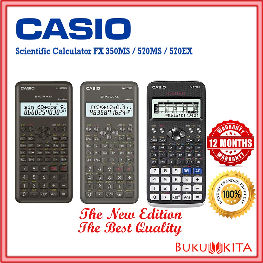 Casio Fx-350MS Science Calculator