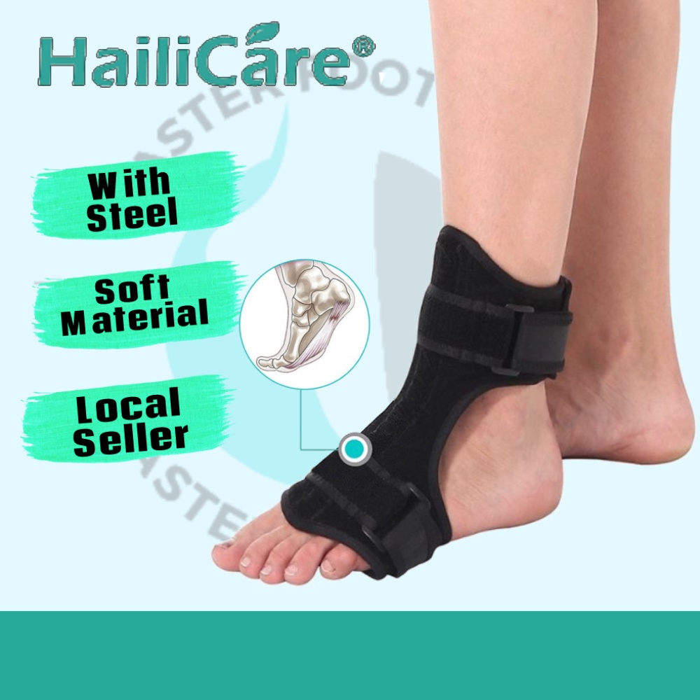 Brace Plantar Fasciitis Support Brace Night Splint Foot Drop Ankle Instep Injury Rehabilitation