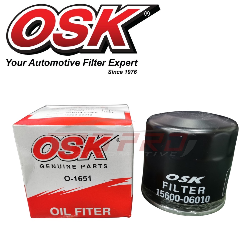 Osaka (OSK) O6010 Oil Filter (1560106010) Toyota Unser KF80 (7K