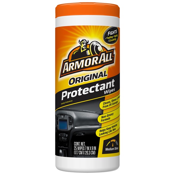 🇺🇸 ARMORALL ARMOR ALL Original Protectant Wipes - ( 17.7CM x 20.3CM ...