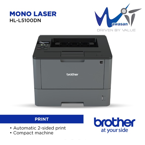 Brother HLL5100DN Laser Printer Shopee Malaysia