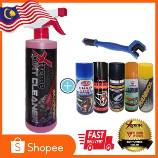 Package 82 Dirt Buster Degreaser REPSOL MANNOL Chain Lube Brush