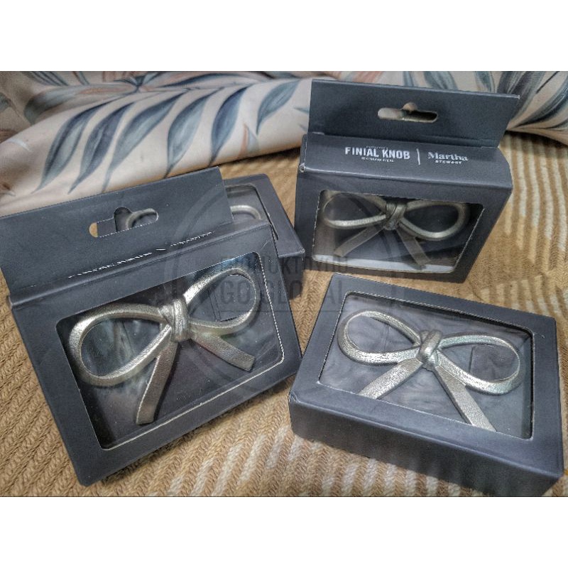🔥READY STOCK🔥 Martha Stewart Bow Finial Knob Shopee Malaysia