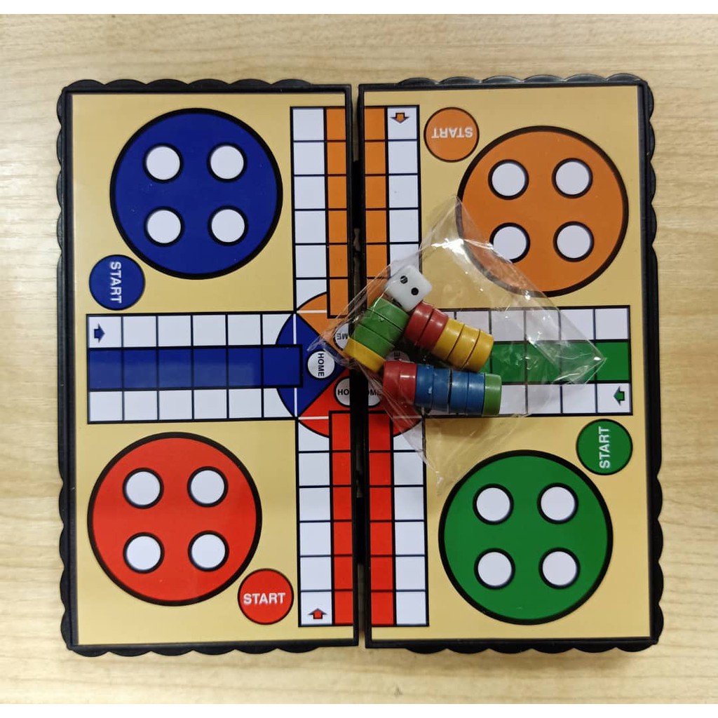 Childhood Magnetic Games 13x13cm - Chess/Checkers/Snake & Ladder/Ludo ...