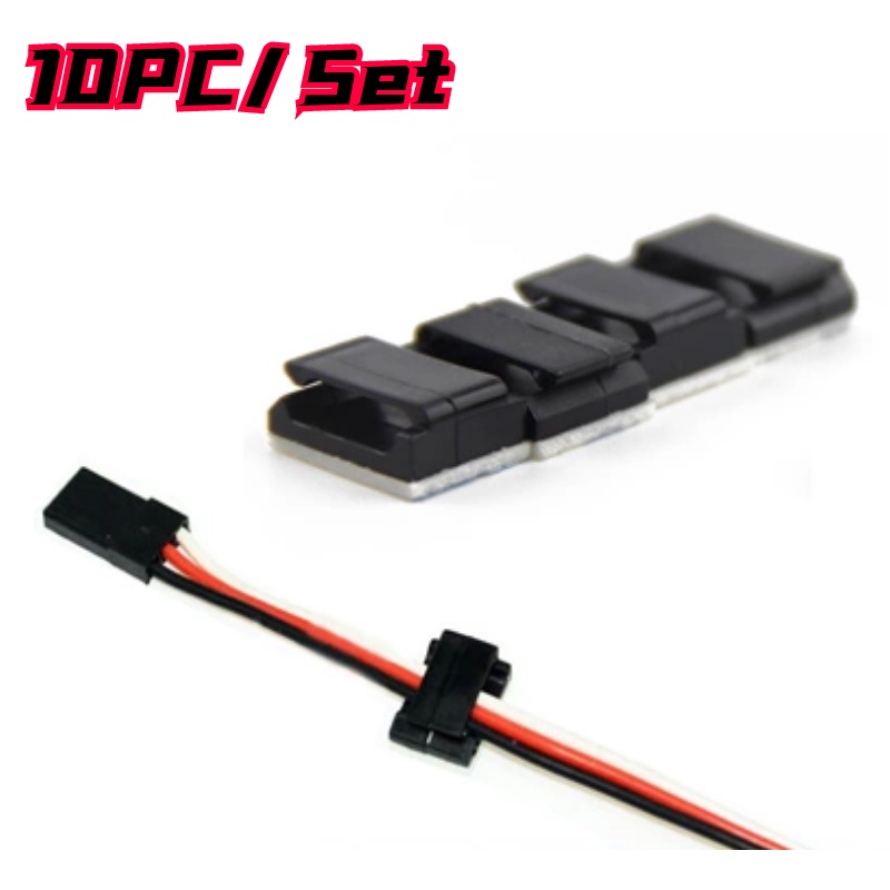 10pc/set RC Cable manager Connector ESC light Servo line Y line ...