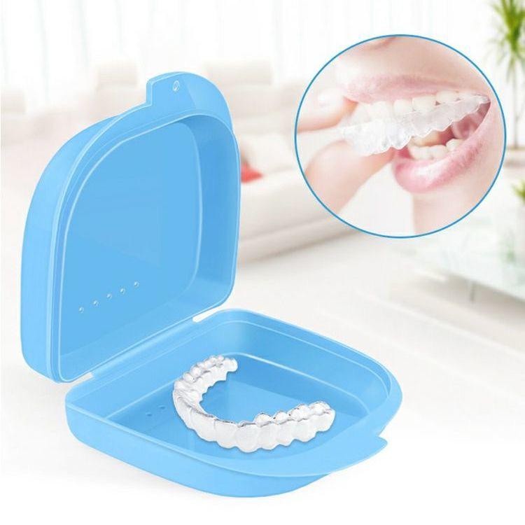 [Ready Stock] Dental Orthodontic Retainer Case / Denture Case / Mouth ...