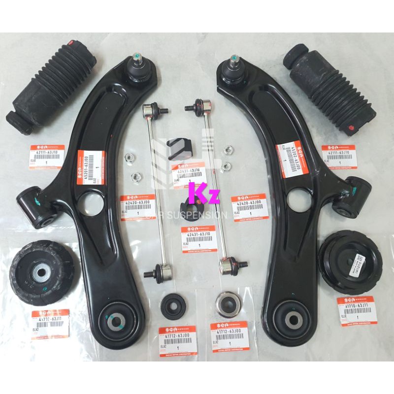 1 SET 12PCS -SUZUKI SWIFT RS415 1.5CC/RS416 1.6CC FRONT SUSPENSION PART ...