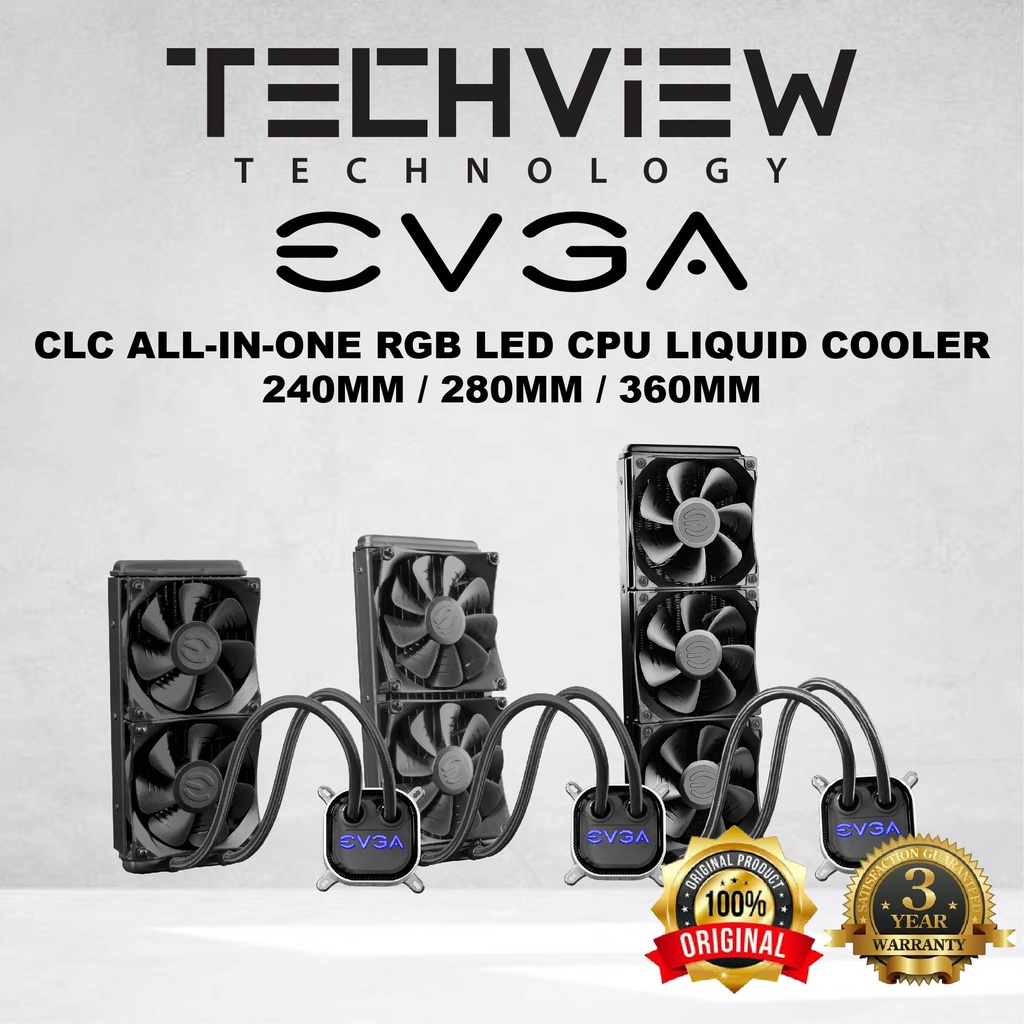 EVGA CLOSED LOOP CPU COOLER ARGB / RGB [240 /