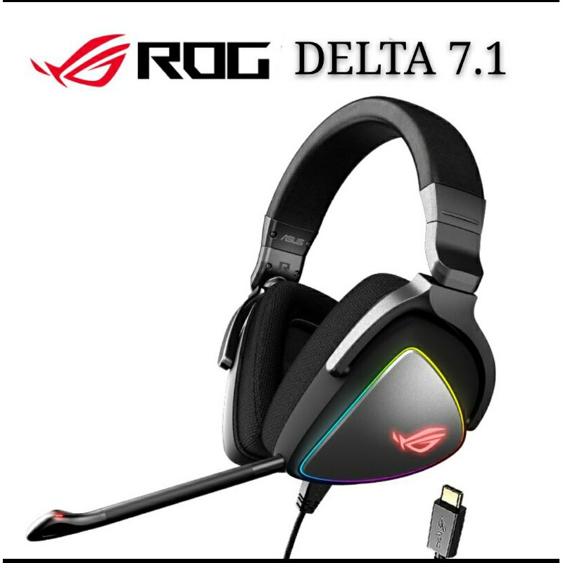PRE～ASUS gaming headset【ROG DELTA RGB】with HiRes ESS QuadDAC
