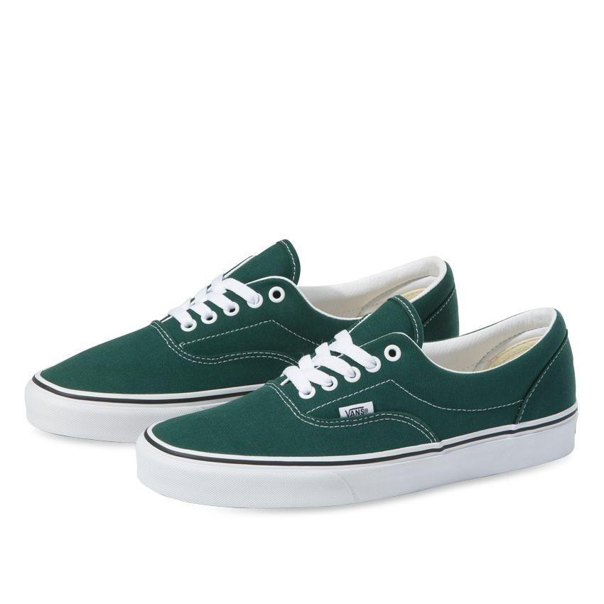 Vans era on sale dark green