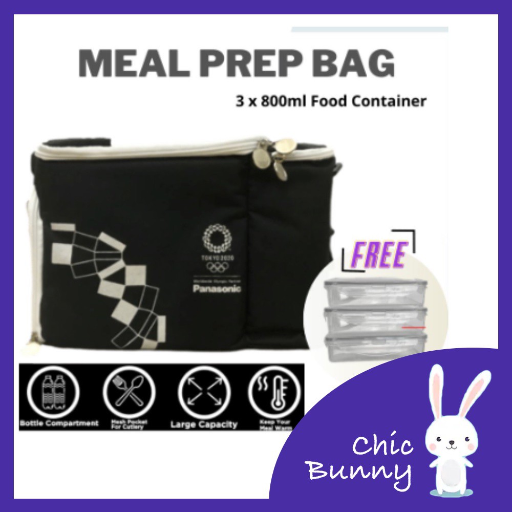 Meal Prep Bag with Free Container | Shopee Malaysia