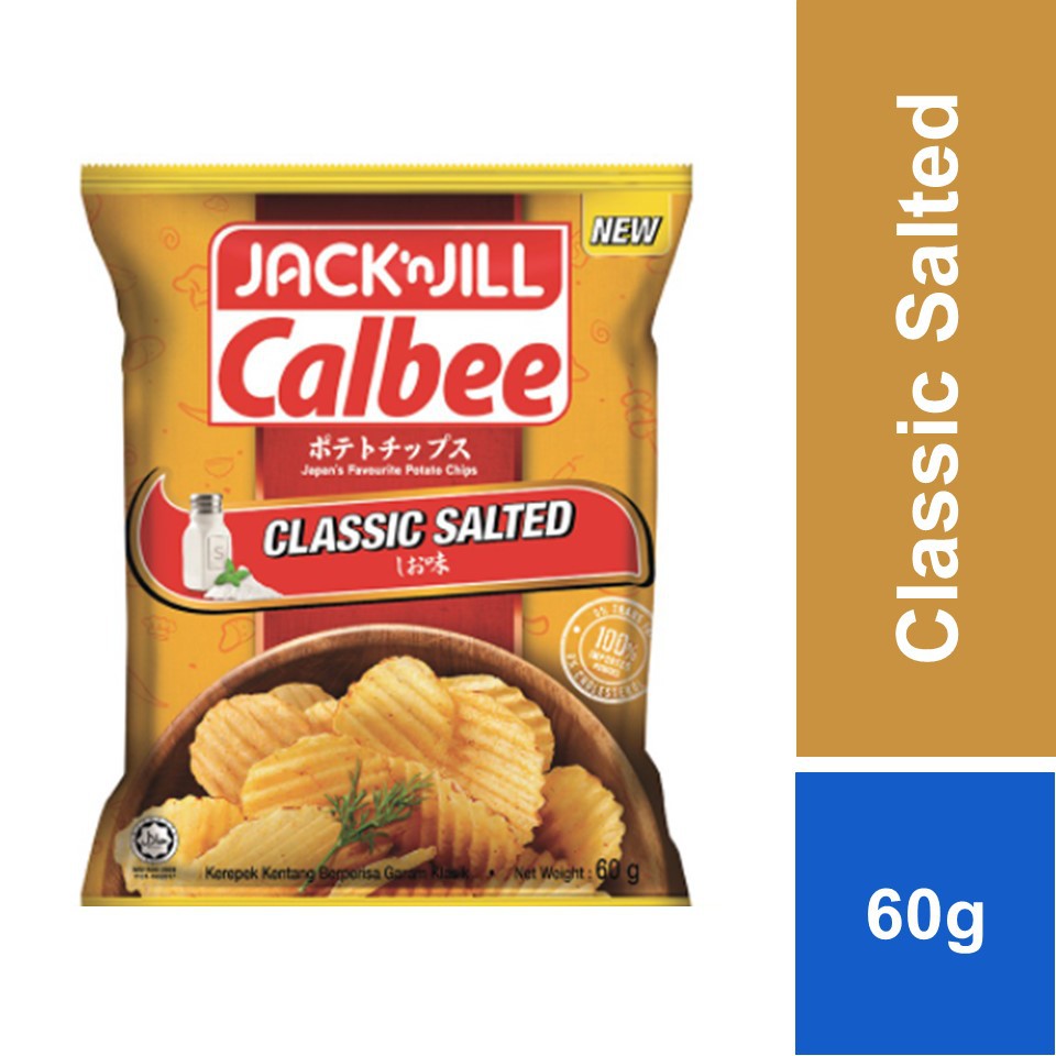 Jack ‘n Jill Calbee - Classic Salted (60g) | Shopee Malaysia
