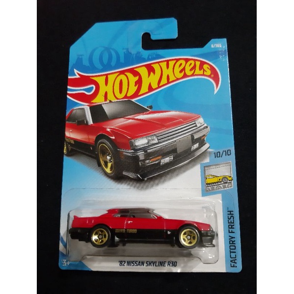 Hot Wheels 82 NISSAN SKYLINE R30 (MERAH) | Shopee Malaysia