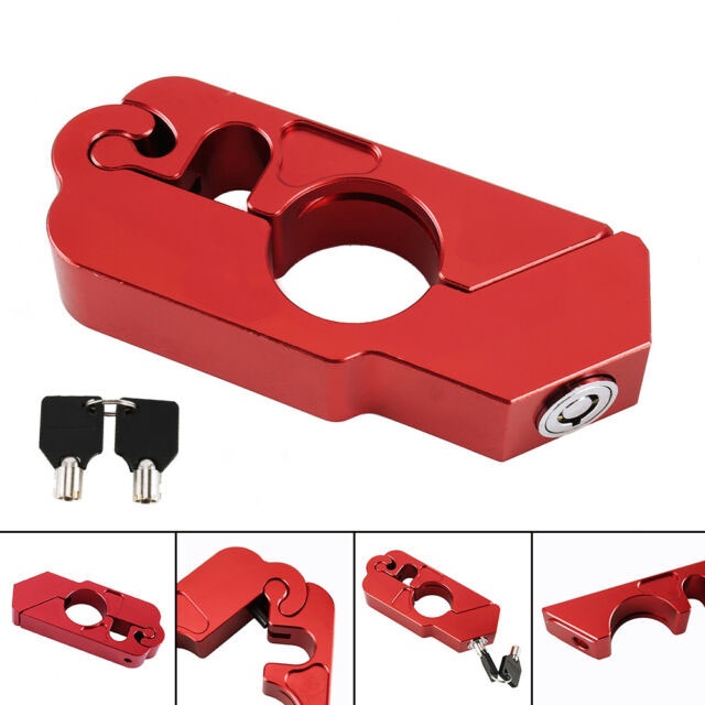 Random Colour Throttle Handle Brake Lock Motorcycle Anti Theft Motor