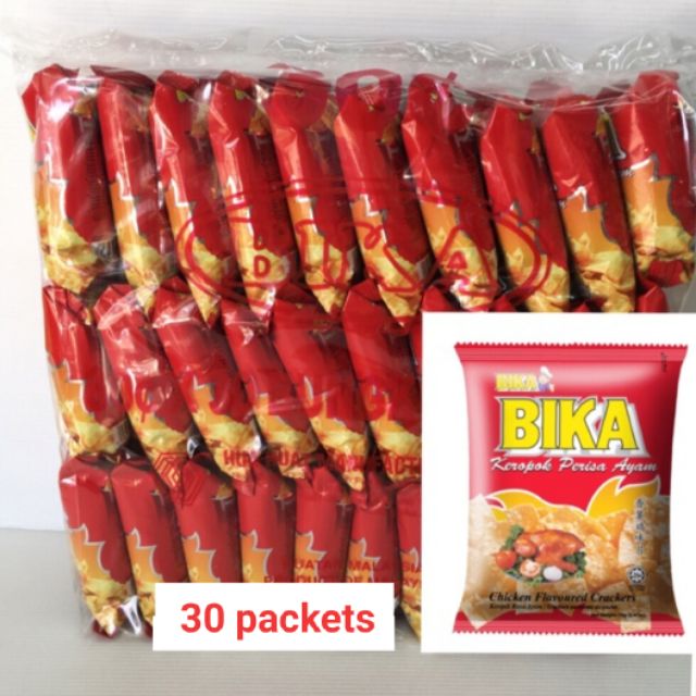 [Ready Stock] BIKA Chicken Flavour 12g x 30s | Shopee Malaysia