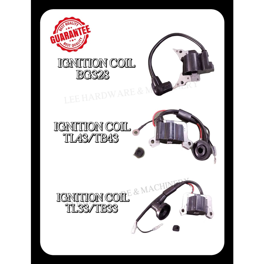IGNITION COIL BRUSH CUTTER TL/TB33 , TL/TB43 , BG328 (IGNITION PLUG