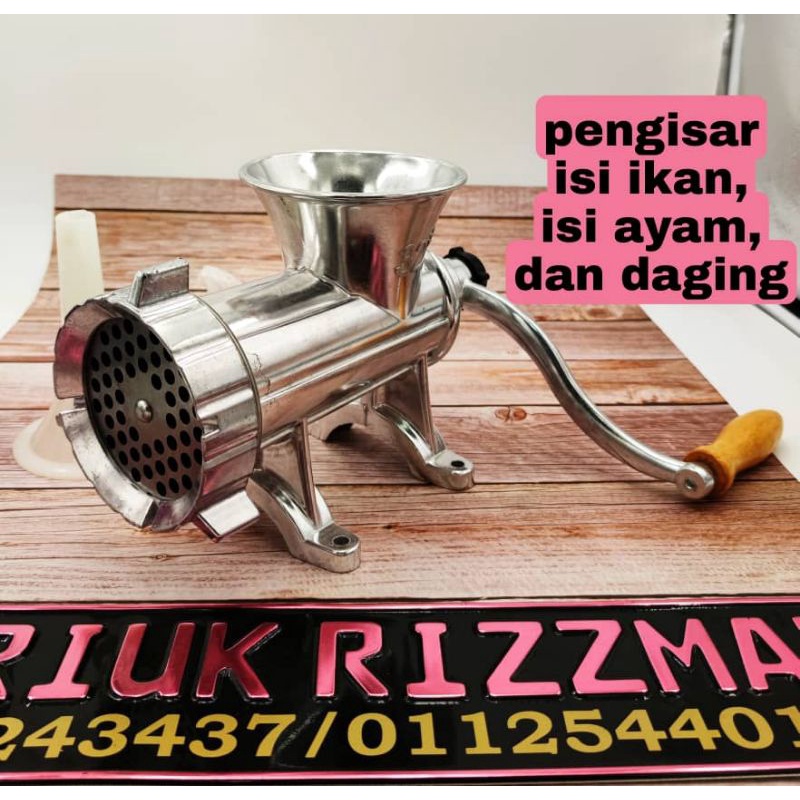 Pengisar Daging,ayam & ikan ( pengisar keropok ikan) no.32 SAIZ BESAR