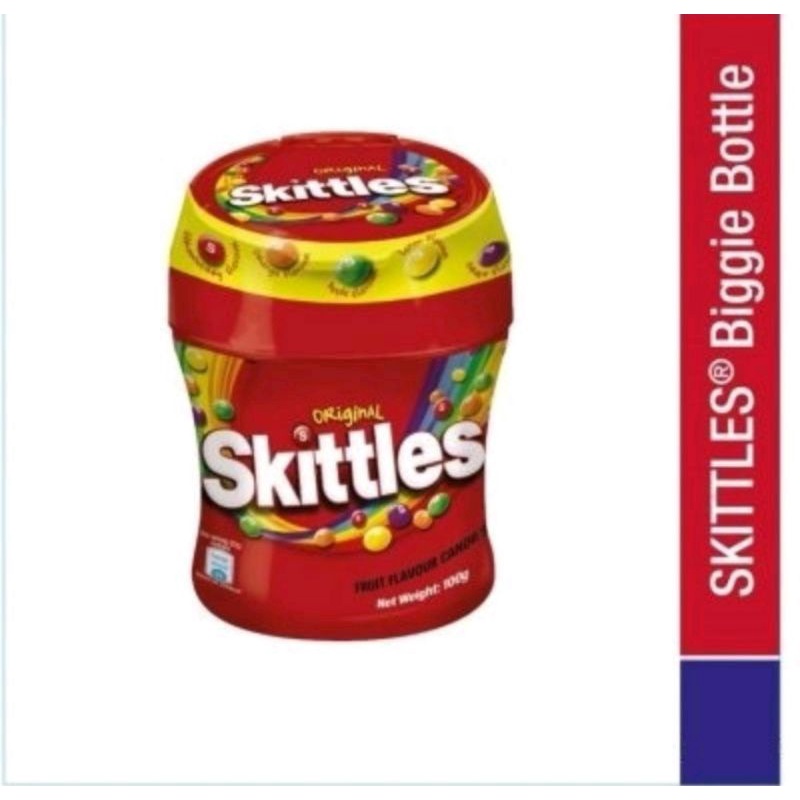 ORIGINAL SKITTLES FRUIT FLAVOUR CANDIES 100g | Shopee Malaysia