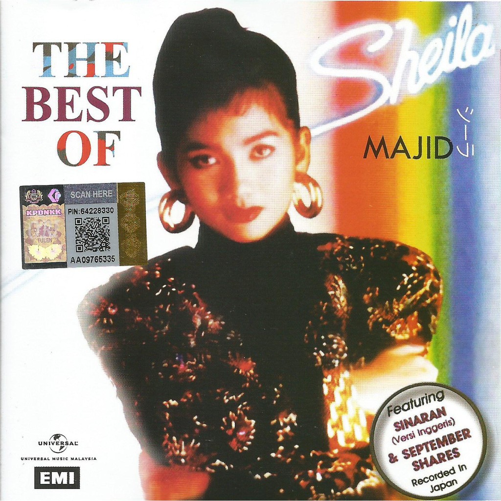 CD-R Sheila Majid - The Best of Sheila Majid (1990) | Shopee Malaysia