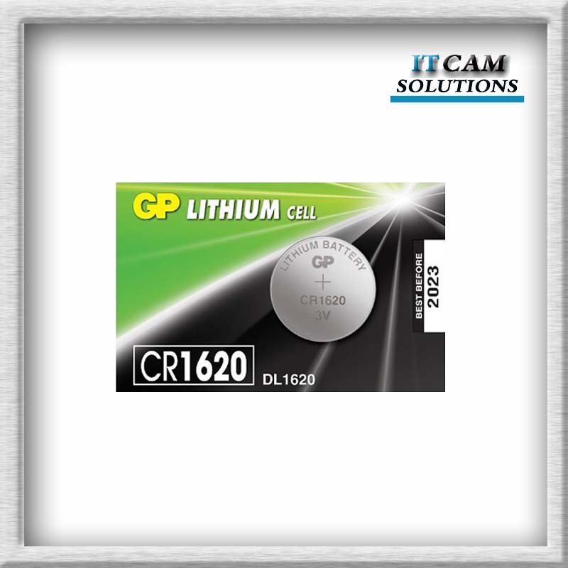 Cell Battery GP Lithium CR1620 3V