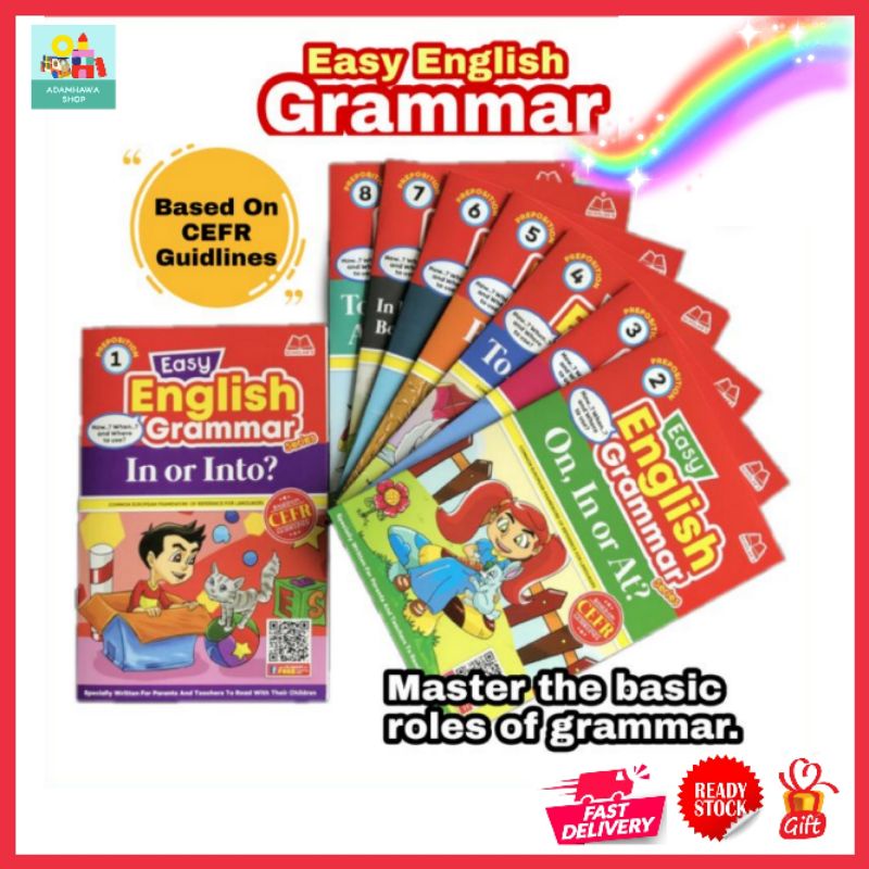Easy English Grammar | Children Book | Buku Kanak-Kanak | | Shopee Malaysia