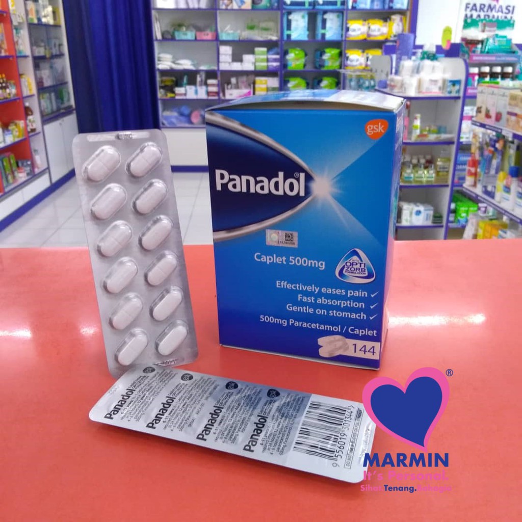 Panadol Caplet 500mg Optizorb Formulation 10x12s Per Box Exp 062021 Shopee Malaysia 7139