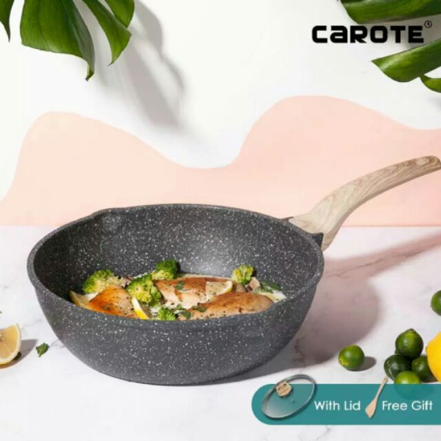 Carote Essential woody, with double steamer, Furniture & Home Living,  Kitchenware & Tableware, Cookware & Accessories on Carousell