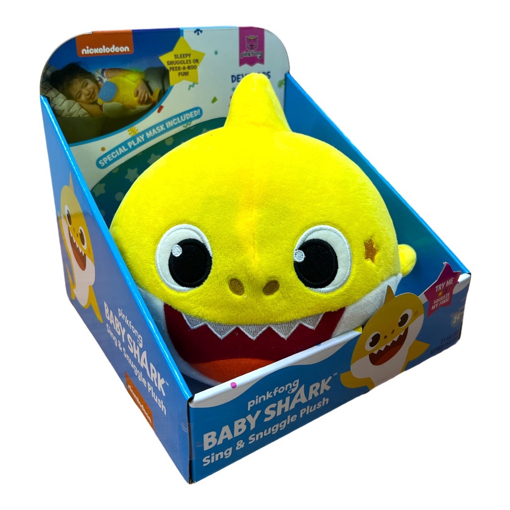 [Use 2 More Discount Code] Baby Shark Sing and Snuggle Sound Doll