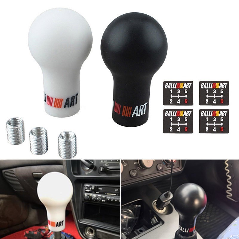 RALLIART 5 6 SPEED AUTO GEAR SHIFT KNOB CAR MANUAL TRANSMISSION MT