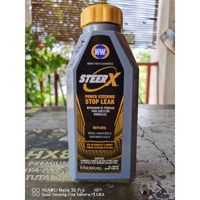 K & W STEER X POWER STEERING STOP LEAK 443ML Shopee Malaysia