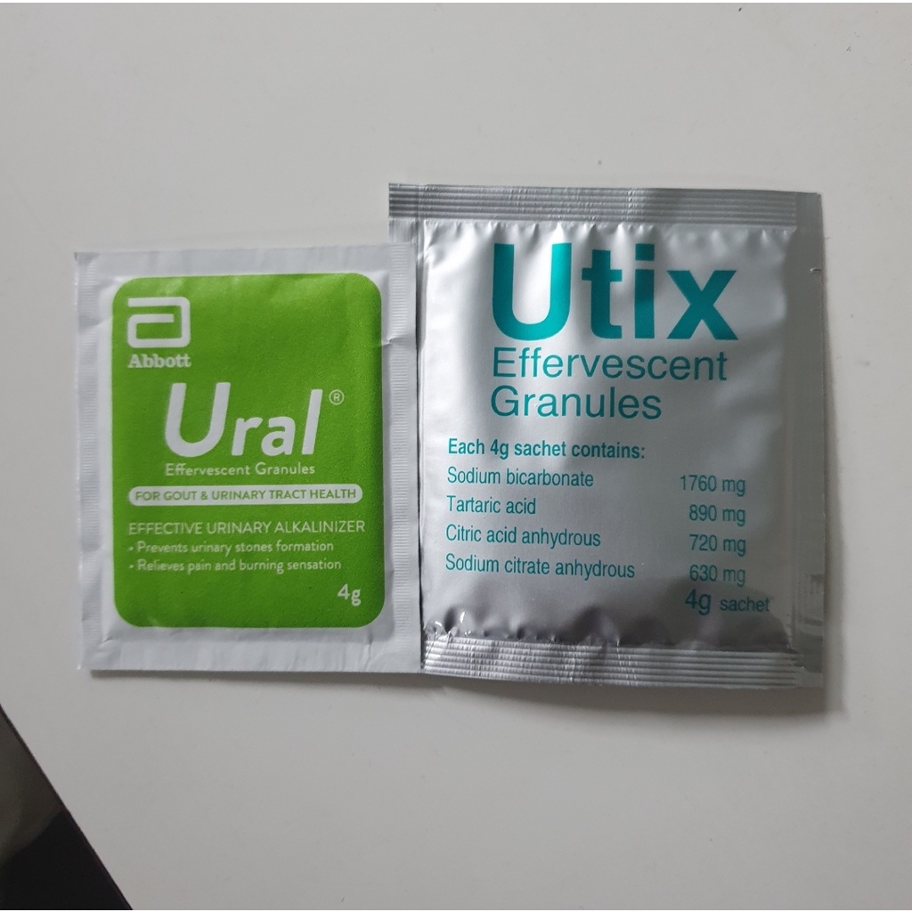 Ural / Utix 1 sachet (loose) Effervescent Granules (Gaut) Shopee Malaysia