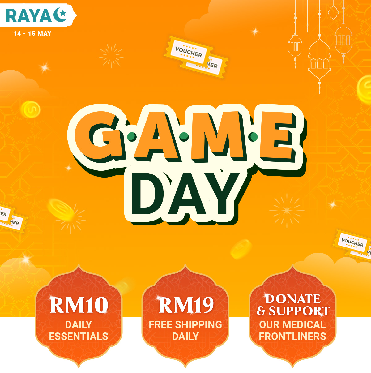 Raya Sale 2024, Daily RM10 Essentials Deals & RM19 Free Shipping