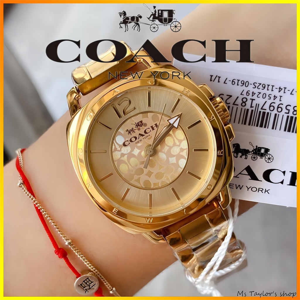 Coach new discount york watch women's