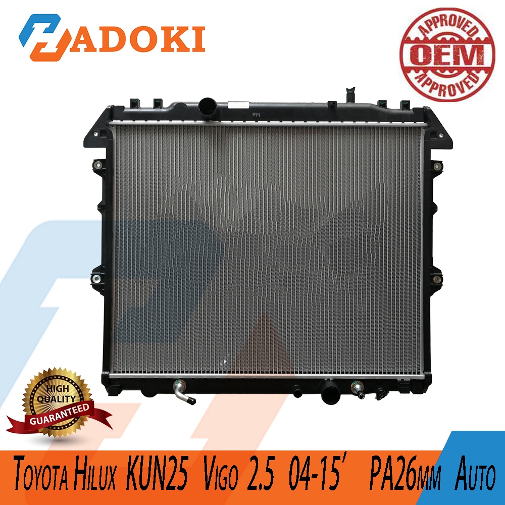 TOYOTA HILUX VIGO KUN25/KUN 26 / FORTUNER 3.0 (PA26MM) AUTO DOUBLE ...