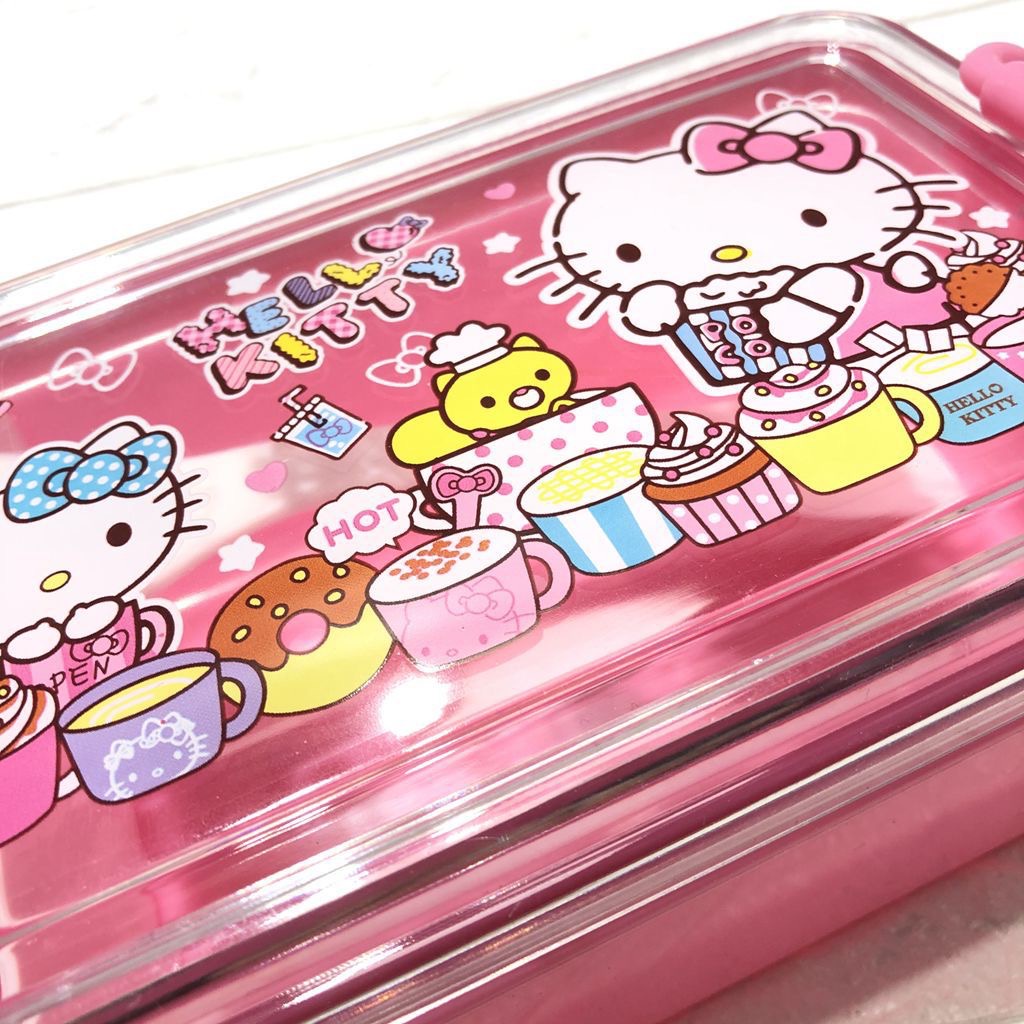 Children Cartoon Kids Lunch Box Bento Box Food Containers With Spoon